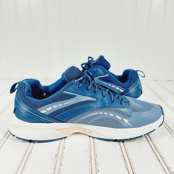 Ryka Sky Walk Walking 2 Shoe Blue Athleisure Running Sneakers C777 - Picture 2 of 10